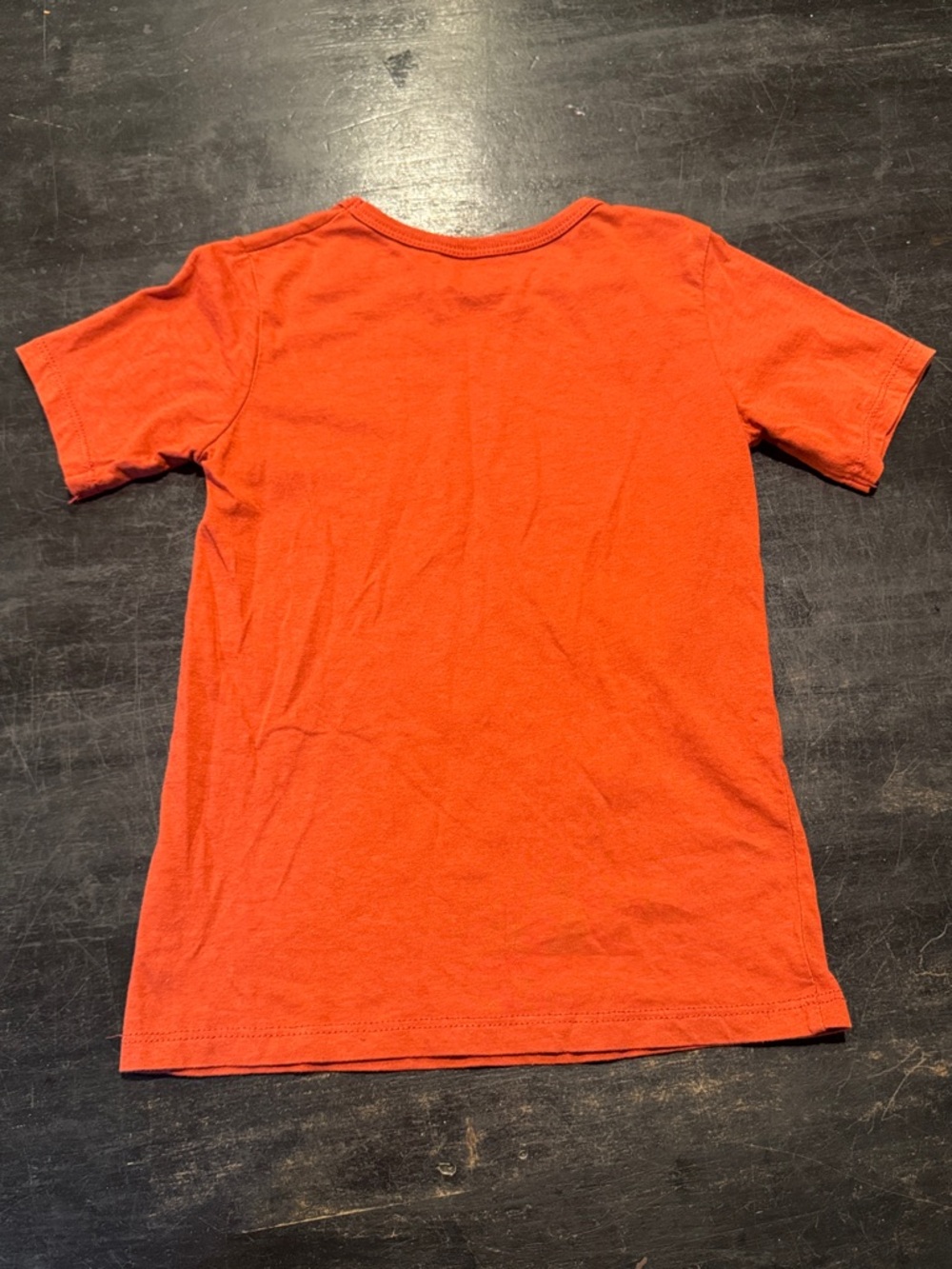 4/$15 The Children's Place Orange Short-Sleeve Pirate Map Tee - Picture 4 of 4